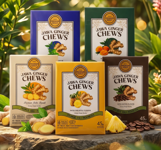 Ginger Chews Candy